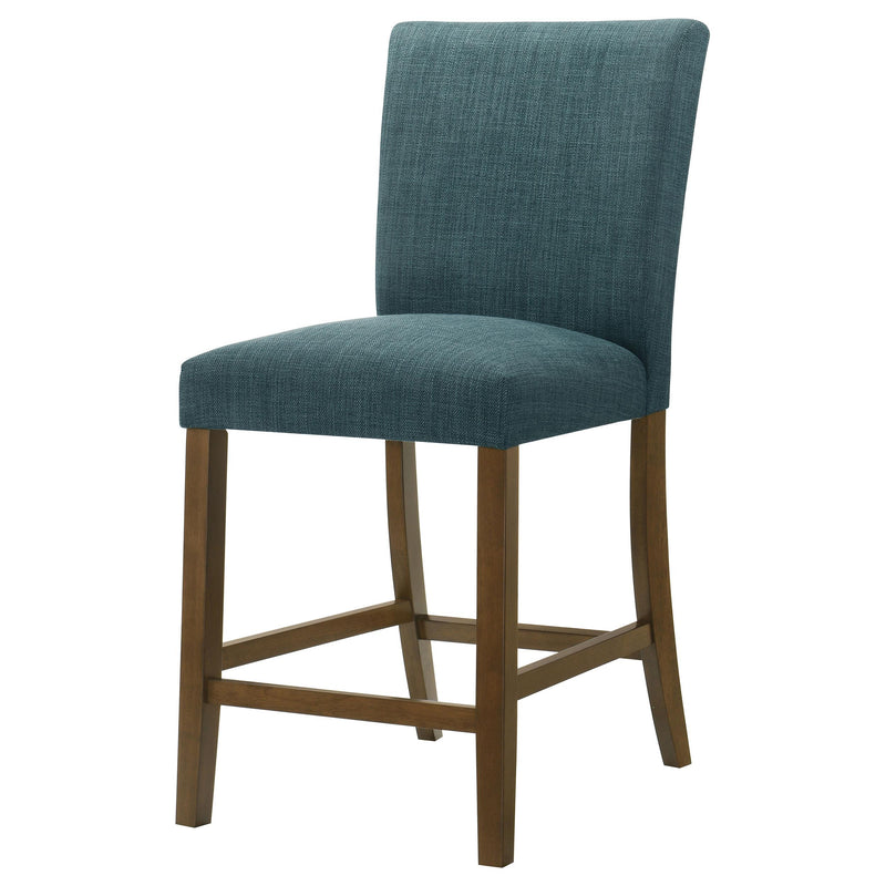 Paxton Upholstered Counter Height Dining Chair Teal Blue (Set of 2) - 122179TLB