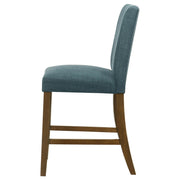 Paxton Upholstered Counter Height Dining Chair Teal Blue (Set of 2) - 122179TLB