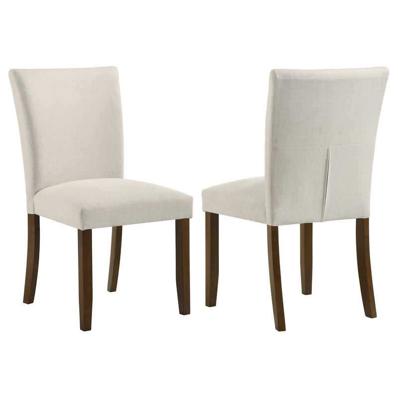 Paxton Upholstered Dining Side Chair Beige (Set of 2) - 106412