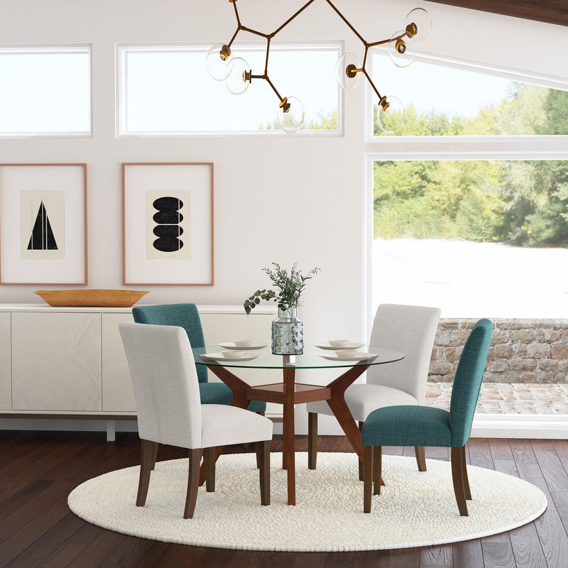 Paxton Upholstered Dining Side Chair Beige (Set of 2) - 106412