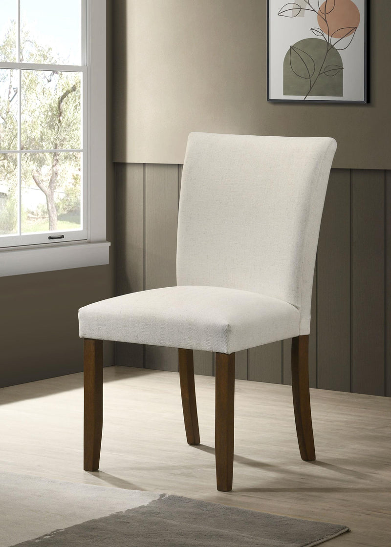 Paxton Upholstered Dining Side Chair Beige (Set of 2) - 106412