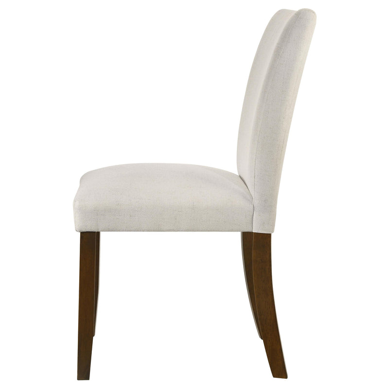 Paxton Upholstered Dining Side Chair Beige (Set of 2) - 106412
