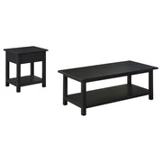 Payne 2-piece Coffee and 1-drawer End Table Set Java - 710568-S2