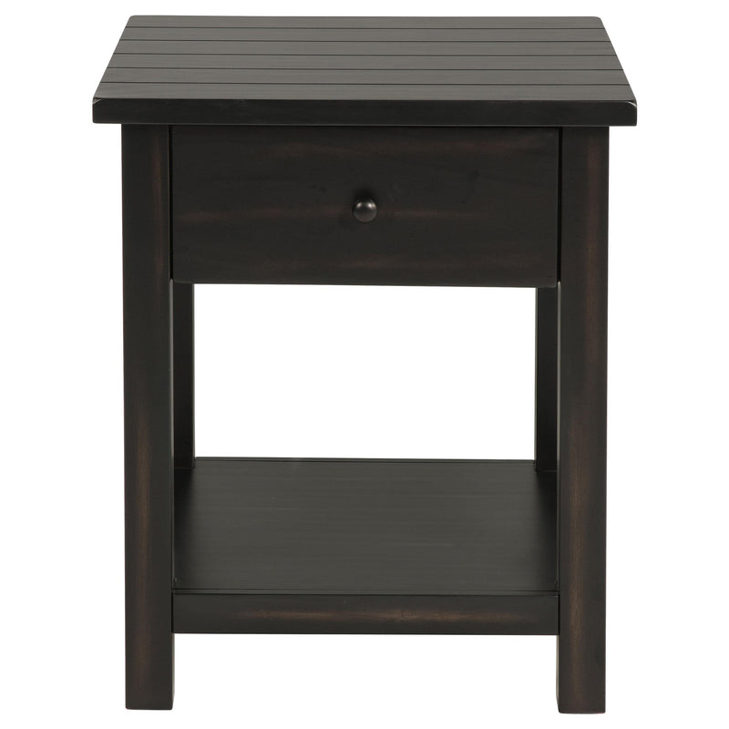 Payne 2-piece Coffee and 1-drawer End Table Set Java - 710568-S2