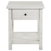 Payne 2-piece Coffee and 1-drawer End Table Set White - 710558-S2