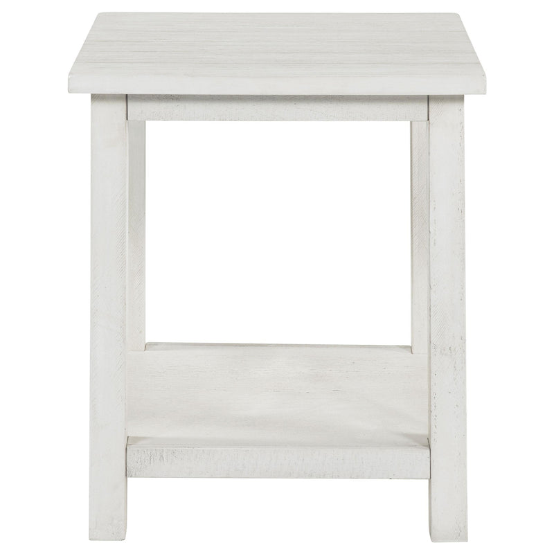 Payne 2-piece Coffee and End Table Set Distressed White - 710558-S2A