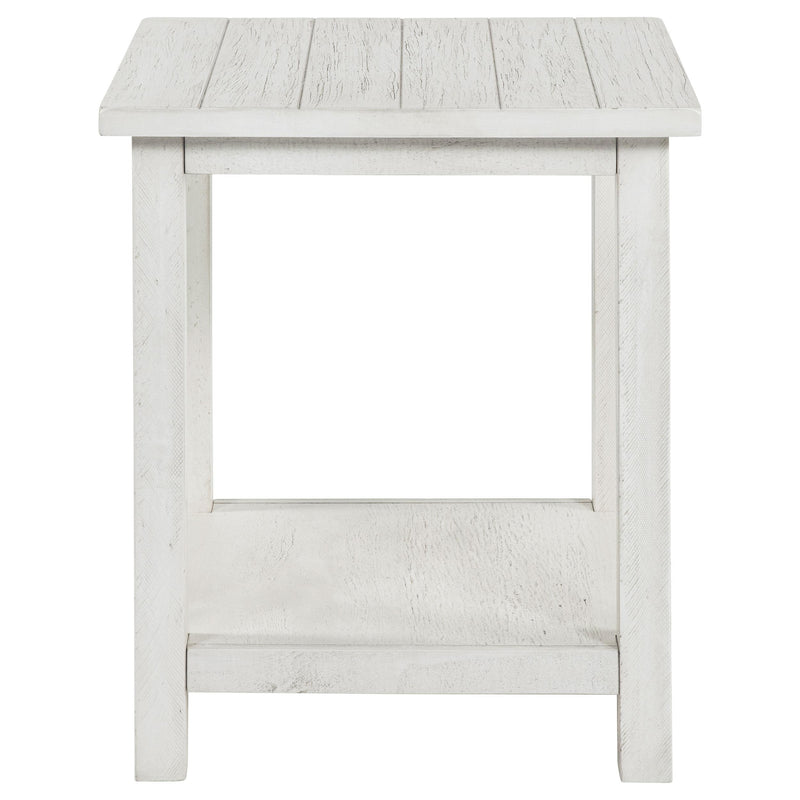 Payne 2-piece Coffee and End Table Set Distressed White - 710558-S2A