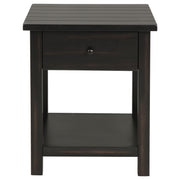 Payne 3-piece Coffee and 1-drawer End Table Set Java - 710568-S3
