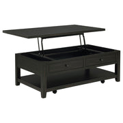Payne 48-inch Mobile Lift Top Coffee Table Distressed Java - 710565