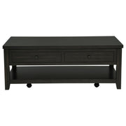 Payne 48-inch Mobile Lift Top Coffee Table Distressed Java - 710565