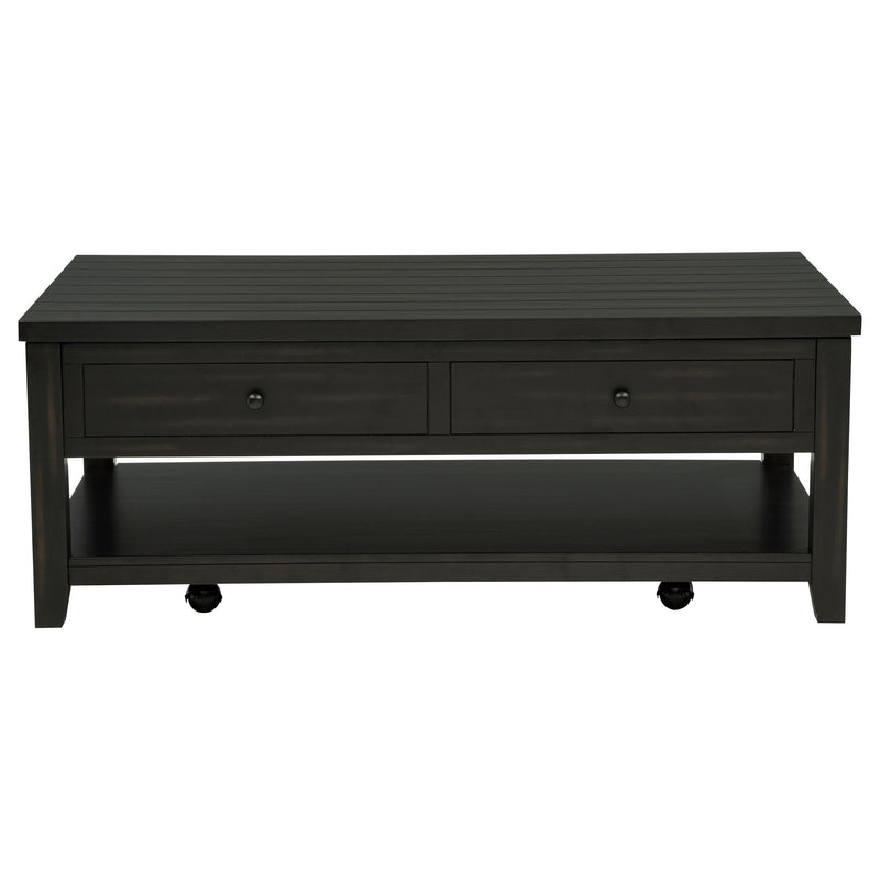 Payne 48-inch Mobile Lift Top Coffee Table Distressed Java - 710565