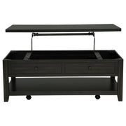 Payne 48-inch Mobile Lift Top Coffee Table Distressed Java - 710565