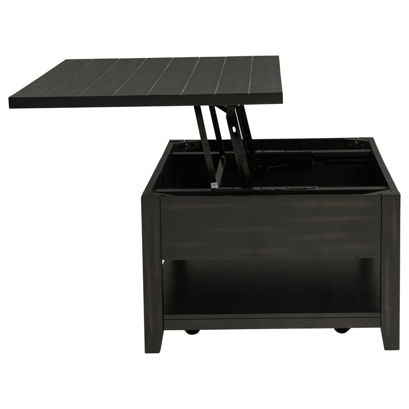 Payne 48-inch Mobile Lift Top Coffee Table Distressed Java - 710565