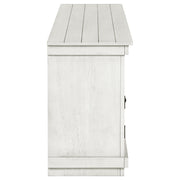 Payne 60-inch TV Stand Media Console Distressed White - 710052