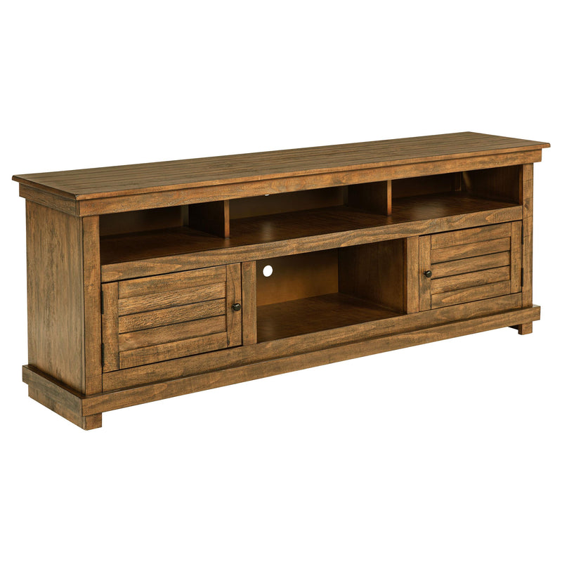 Payne 70-inch TV Stand Media Console Distressed Brown - 710043