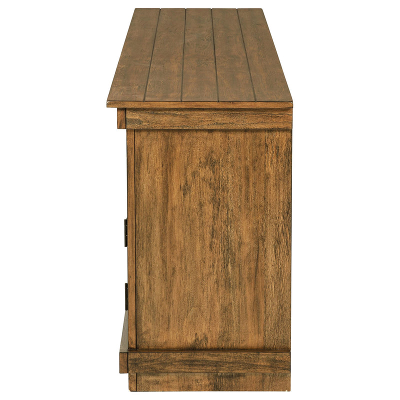 Payne 70-inch TV Stand Media Console Distressed Brown - 710043