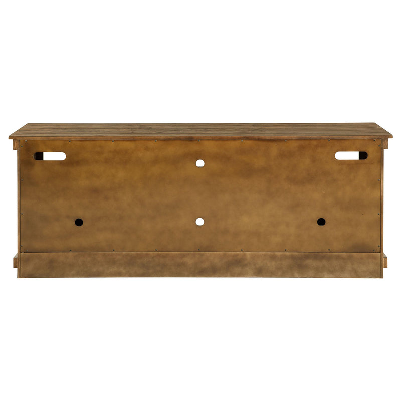 Payne 70-inch TV Stand Media Console Distressed Brown - 710043