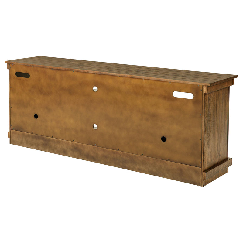 Payne 70-inch TV Stand Media Console Distressed Brown - 710043