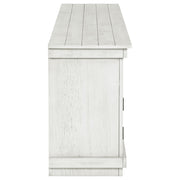 Payne 70-inch TV Stand Media Console Distressed White - 710053
