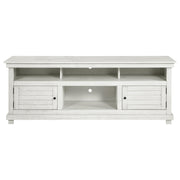 Payne 70-inch TV Stand Media Console Distressed White - 710053