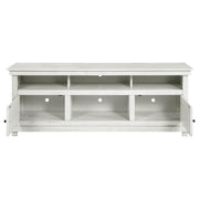 Payne 70-inch TV Stand Media Console Distressed White - 710053