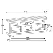 Payne 70-inch TV Stand Media Console Java - 710063