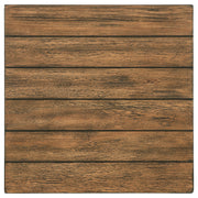 Payne Wood End Table with Shelf Distressed Brown - 710546