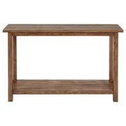 Payne Wood Entryway Sofa Console Table Distressed Brown - 710549
