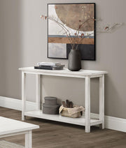 Payne Wood Entryway Sofa Console Table White - 710559
