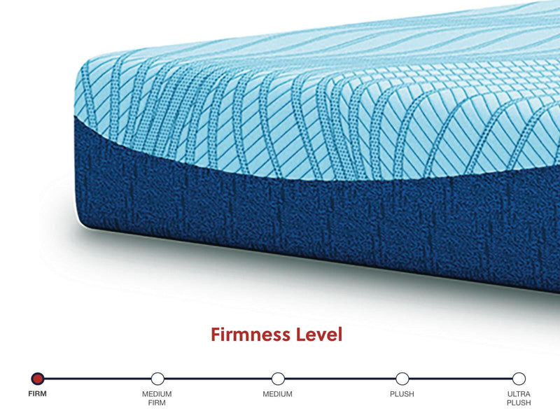 Peak 2.0 10 Memory Foam Light Blue Full Mattress - M20521
