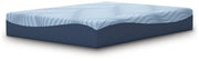 Peak 2.0 12 Memory Foam Light Blue Full Mattress - M20621
