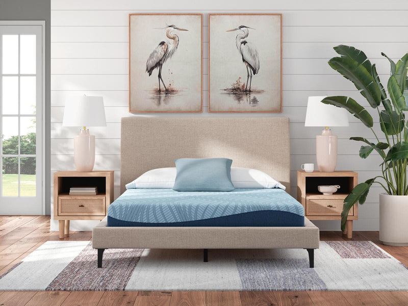 Peak 2.0 8 Memory Foam Light Blue Queen Mattress - M20431