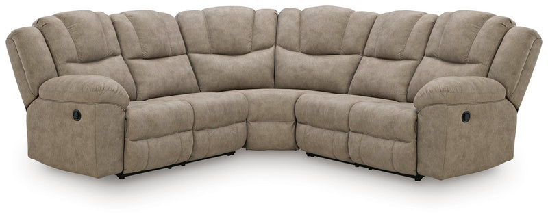 Pearce-Pike Birch 3-Piece Reclining Sectional - PC69205S4