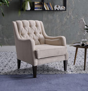 Pearle Accent Armchair (Pearle Cream) - Gate FurnitureLiving Room Chair