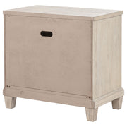 Pembroke 2-drawer Nightstand Bedside Table Washed Oak - 215922
