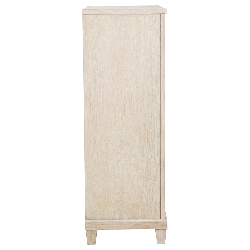 Pembroke 5-drawer Chest of Drawers Washed Oak - 215925