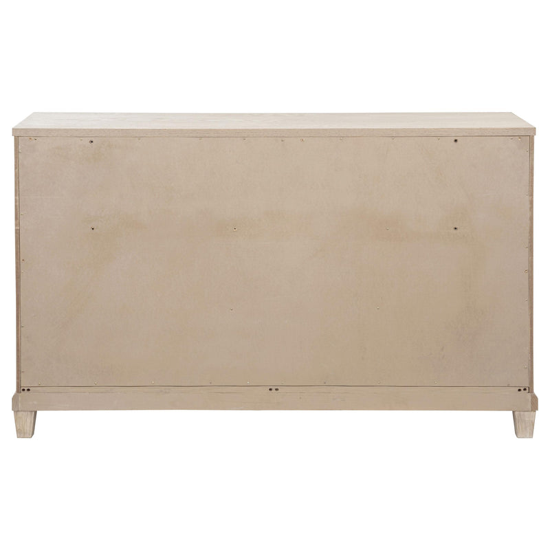 Pembroke 6-drawer Bedroom Dresser Cabinet Washed Oak - 215923
