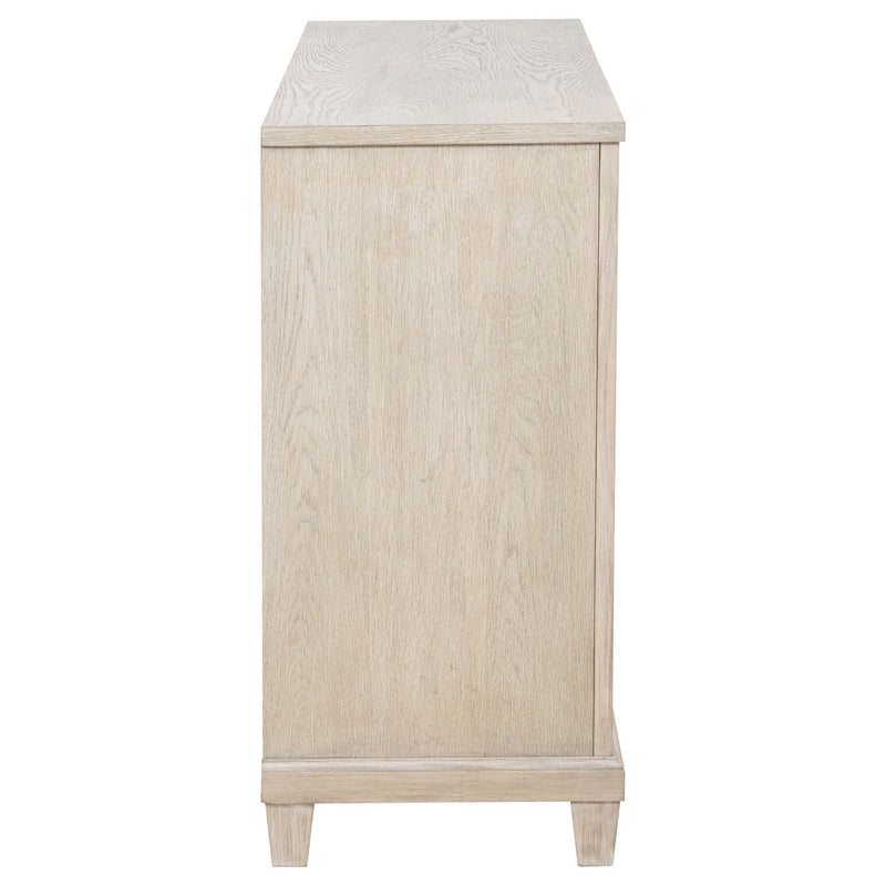 Pembroke 6-drawer Bedroom Dresser Cabinet Washed Oak - 215923
