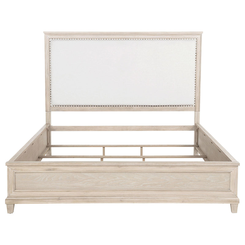 Pembroke 66-inch Eastern King Panel Bed Washed Oak - 215921KE