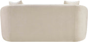 Penelope 66.5" Chenille Fabric Upholstered Upholstered Loveseat in Beige - 44073Beige-L