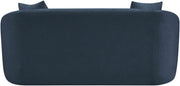 Penelope 66.5" Chenille Fabric Upholstered Upholstered Loveseat in Blue - 44073Navy-L