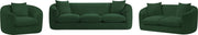 Penelope 66.5" Chenille Fabric Upholstered Upholstered Loveseat in Green - 44073Green-L