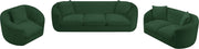 Penelope 66.5" Chenille Fabric Upholstered Upholstered Loveseat in Green - 44073Green-L