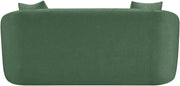Penelope 66.5" Chenille Fabric Upholstered Upholstered Loveseat in Green - 44073Green-L