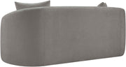 Penelope 66.5" Chenille Fabric Upholstered Upholstered Loveseat in Grey - 44073Grey-L