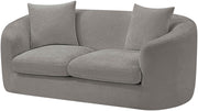 Penelope 66.5" Chenille Fabric Upholstered Upholstered Loveseat in Grey - 44073Grey-L