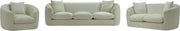 Penelope 66.5" Chenille Fabric Upholstered Upholstered Loveseat in Mint - 44073Mint-L