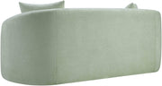 Penelope 66.5" Chenille Fabric Upholstered Upholstered Loveseat in Mint - 44073Mint-L