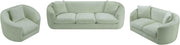 Penelope 66.5" Chenille Fabric Upholstered Upholstered Loveseat in Mint - 44073Mint-L