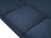 Penelope 92.5" Chenille Fabric Upholstered Upholstered Sofa in Blue - 44073Navy-S